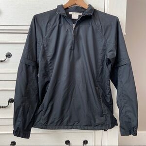 Nike Golf Clima Fit Black Quarter Zip Jacket. Size Medium. EUC
